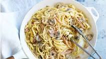 Creamy bacon carbonara Creamy bacon carbonara