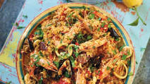 Superb seafood paella Superb seafood paella