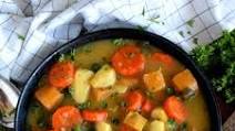 Chunky Vegetable and Spinach Soup Chunky Vegetable and Spinach Soup
