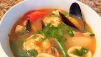 THAI SEAFOOD SOUP (TOM YUM TALAY) THAI SEAFOOD SOUP (TOM YUM TALAY)