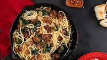 Quick and Easy Spicy Sausage Spaghetti Quick and Easy Spicy Sausage Spaghetti