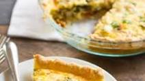 Veggie Mediterranean Quiche Veggie Mediterranean Quiche