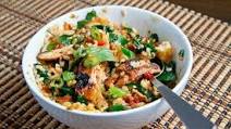 The Real Co Spicy White Basmati Rice Bowl with Chicken & Veggies The Real Co Spicy White Basmati Rice Bowl with Chicken & Veggies