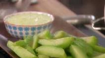 Mexican Squash with Yogurt Dip Mexican Squash with Yogurt Dip