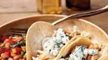 Fish Tacos with Lime-Cilantro Crema Fish Tacos with Lime-Cilantro Crema