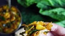 Patta Gobi Sabji - Vegan Cabbage & Greens Curry Patta Gobi Sabji - Vegan Cabbage & Greens Curry