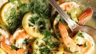 Lemon Shrimp with Garlicky Rice Lemon Shrimp with Garlicky Rice