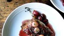 Perfect Pan-Seared Duck Breast with Roasted Grapes & Gastrique Perfect Pan-Seared Duck Breast with Roasted Grapes & Gastrique