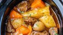 Easy Slow Cooker Beef Stew Easy Slow Cooker Beef Stew