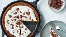 Pumpkin Skillet Cake With Cream Cheese Frosting Pumpkin Skillet Cake With Cream Cheese Frosting