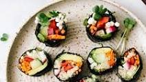 RAW VEGAN SUSHI ROLLS RAW VEGAN SUSHI ROLLS