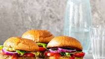 Chickpea Veggie Burgers Chickpea Veggie Burgers