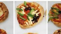 Creepy Mini Pizzas with Fleischmann's Yeast Creepy Mini Pizzas with Fleischmann's Yeast