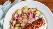 Make-Ahead Honey Coriander Glazed Salmon Make-Ahead Honey Coriander Glazed Salmon