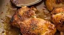 Crispy Garlic Chicken Thighs Crispy Garlic Chicken Thighs