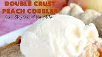 Double Crust Peach Cobbler Double Crust Peach Cobbler