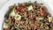 Spelt Salad with Cherry Tomatoes and Zucchini Spelt Salad with Cherry Tomatoes and Zucchini