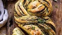 Swirled Garlic Herb Bread. Swirled Garlic Herb Bread.