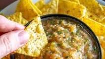 Roasted Tomato and Tomatillo Salsa Roasted Tomato and Tomatillo Salsa
