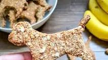 Banana Peanut Butter Dog Treats Banana Peanut Butter Dog Treats