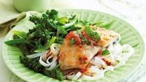 Thai-style fish with fresh herbs Thai-style fish with fresh herbs