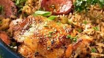 One Pot Chicken and Dirty Rice One Pot Chicken and Dirty Rice
