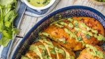 Peruvian Chicken with Green Sauce Peruvian Chicken with Green Sauce