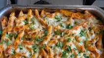 Creamy penne pasta Creamy penne pasta