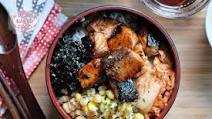 Grilled Salmon Rice Bowl Grilled Salmon Rice Bowl