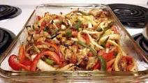 Baked Chicken Fajitas - Heart Healthy Baked Chicken Fajitas - Heart Healthy