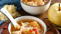 Snow Pear & Fungus Soup Recipe Snow Pear & Fungus Soup Recipe