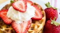 Keto Cream Cheese Mini Chaffle Waffles Keto Cream Cheese Mini Chaffle Waffles