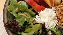 Spring Greens With Apple, Farro And Elderberry Vinaigrette Spring Greens With Apple, Farro And Elderberry Vinaigrette
