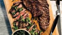 Grilled Skirt Steak with Herb Salsa Verde Grilled Skirt Steak with Herb Salsa Verde