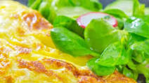 BBQ Chicken and Cheddar Omelet BBQ Chicken and Cheddar Omelet