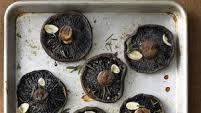 Roasted Portobellos with Rosemary Roasted Portobellos with Rosemary
