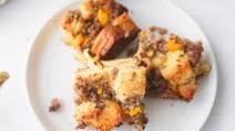 Savoury French Toast Sausage Bake Savoury French Toast Sausage Bake