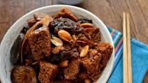 Hong Shao Kao Fu - Braised Wheat Gluten with Mushrooms Hong Shao Kao Fu - Braised Wheat Gluten with Mushrooms