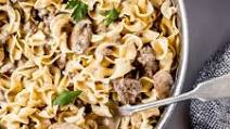 Ground Elk Stroganoff Ground Elk Stroganoff