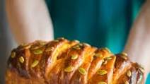 Super Soft Pumpkin Braided Milk Bread Loaf (Poolish Method) Super Soft Pumpkin Braided Milk Bread Loaf (Poolish Method)