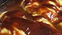 Baked Chicken In a Sweet BBQ Sauce Baked Chicken In a Sweet BBQ Sauce