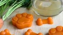 Carrot Brothsicle Frozen Dog Treats Carrot Brothsicle Frozen Dog Treats