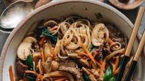 Japchae (Korean Sweet Potato Noodles) Japchae (Korean Sweet Potato Noodles)