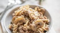 Gluten Free Creamy Beef & Noodles Gluten Free Creamy Beef & Noodles