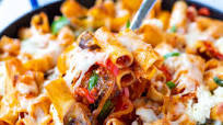 Easy Vegetable Baked Pasta Easy Vegetable Baked Pasta