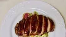 Lacquered Duck Breasts with a Vegetable Mikado Lacquered Duck Breasts with a Vegetable Mikado