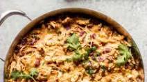Easy Stove Top Creamy Shredded Chicken Easy Stove Top Creamy Shredded Chicken
