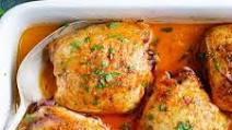 Crispy Oven Baked Chicken Thighs Crispy Oven Baked Chicken Thighs