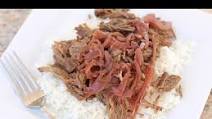Flaming Shredded Beef Recipe - Fork Tender by Rockin Robin Flaming Shredded Beef Recipe - Fork Tender by Rockin Robin
