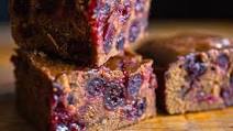 Sticky Cranberry Gingerbread Sticky Cranberry Gingerbread